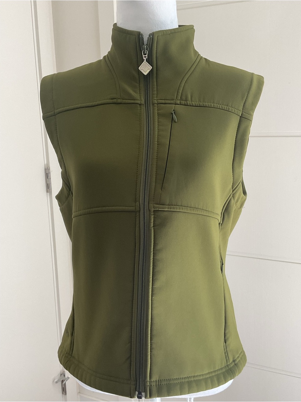 ***Farwest Soft-shell Vest in Moss/ Olive green .
